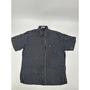 Vintage Givenchy Monsieur Shirt Adult Size M Multicolor Long‎ Sleeve Button Down